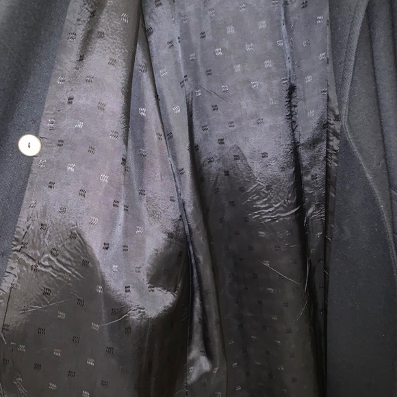 Vintage Plus Size Lady Suzette Long Wool Blend Coat - Picture 5 of 6